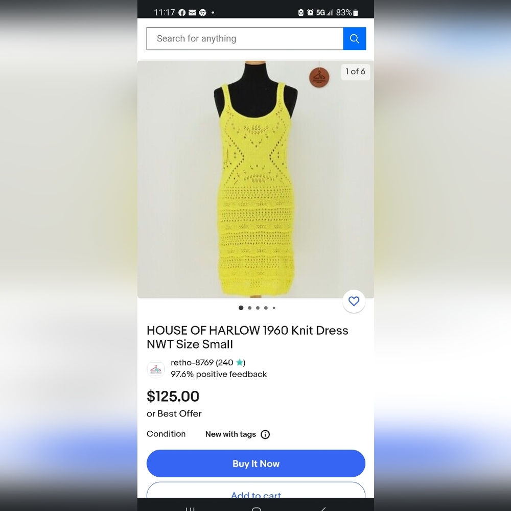 Harlow knitted dress